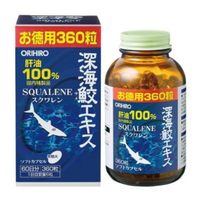 Orihiro 深海鮫魚肝油 360粒